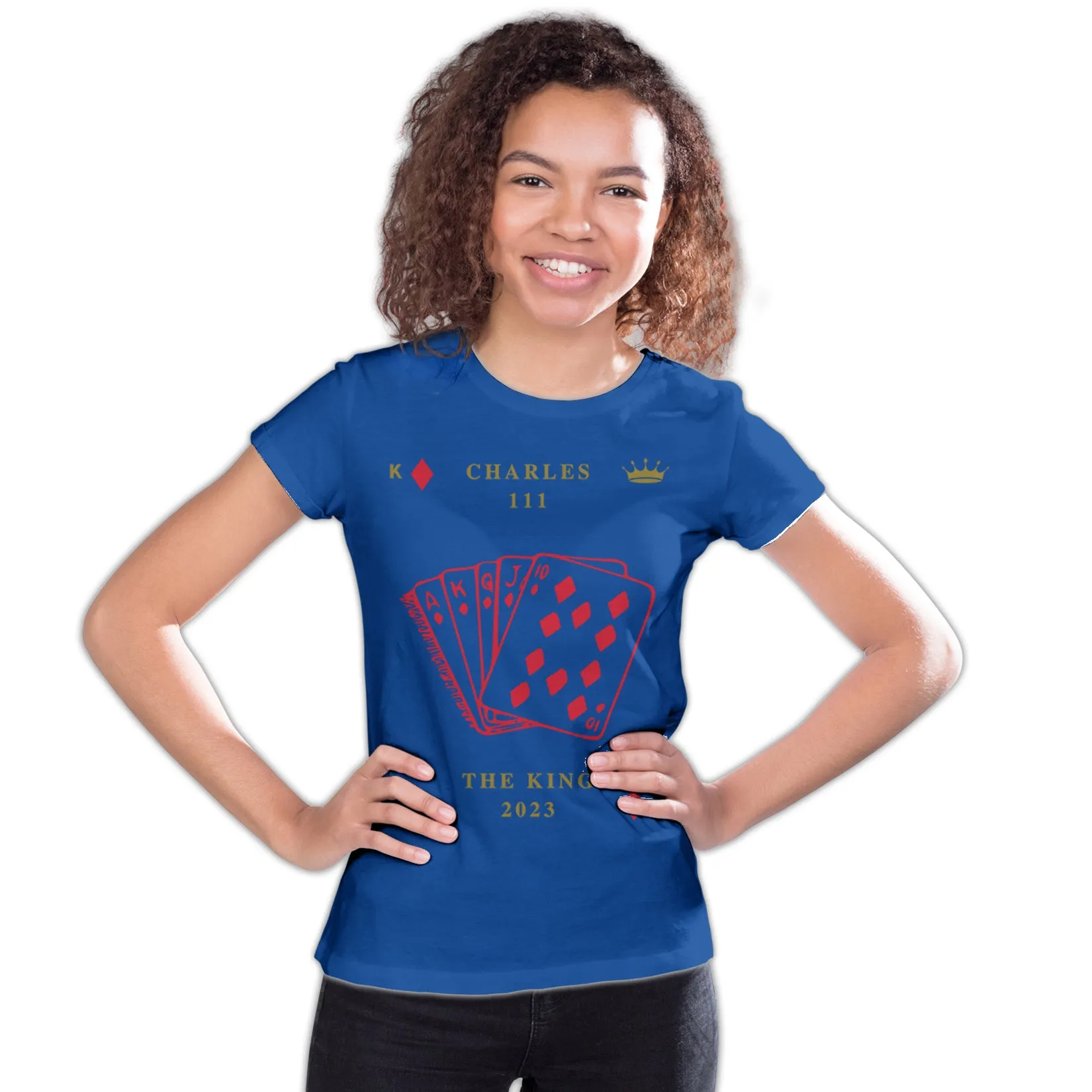 Urban Attitude Kings Coronation 2023 Stencil Royal Flush Youth T-shirt