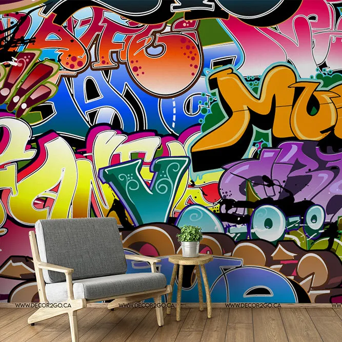 Urban Colors Wallpaper Mural