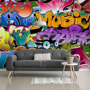 Urban Colors Wallpaper Mural