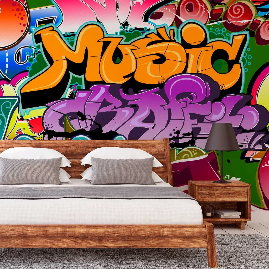 Urban Colors Wallpaper Mural