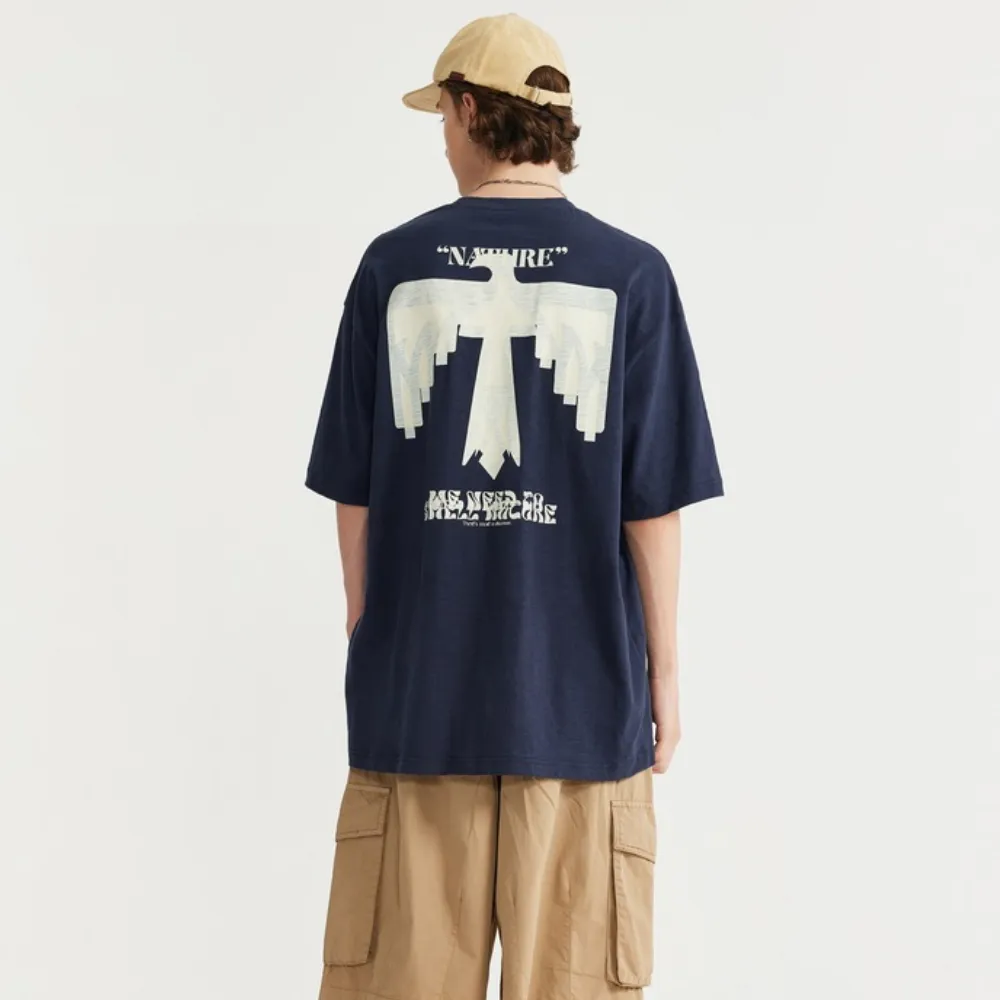 Urban Eagle Print T-shirt