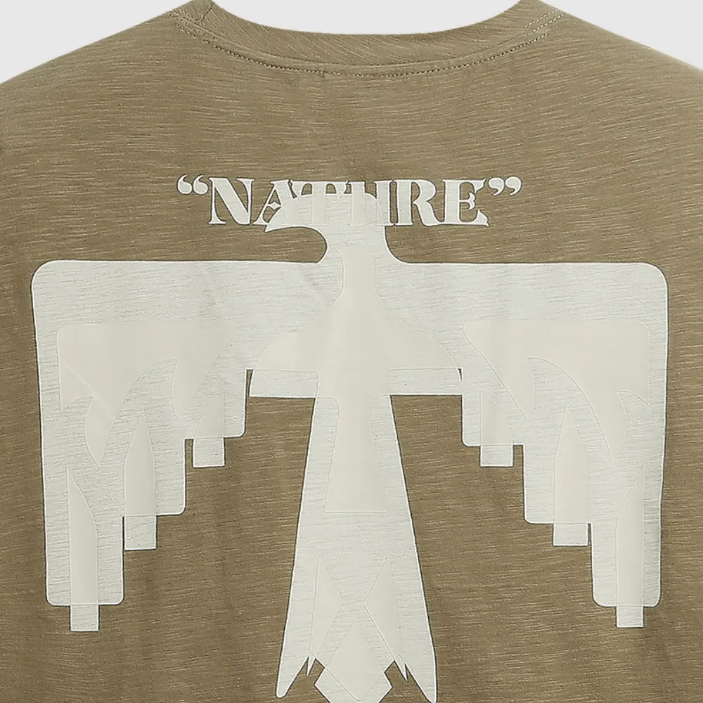 Urban Eagle Print T-shirt