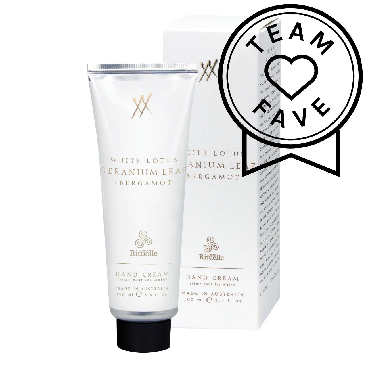Urban Rituelle Alchemy White Lotus, Geranium Leaf & Bergamot Hand Cream