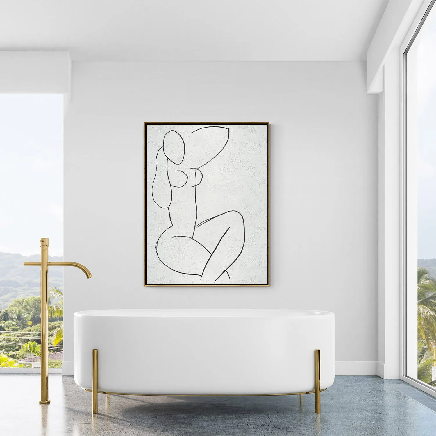 Vertical Minimal Art MN254B