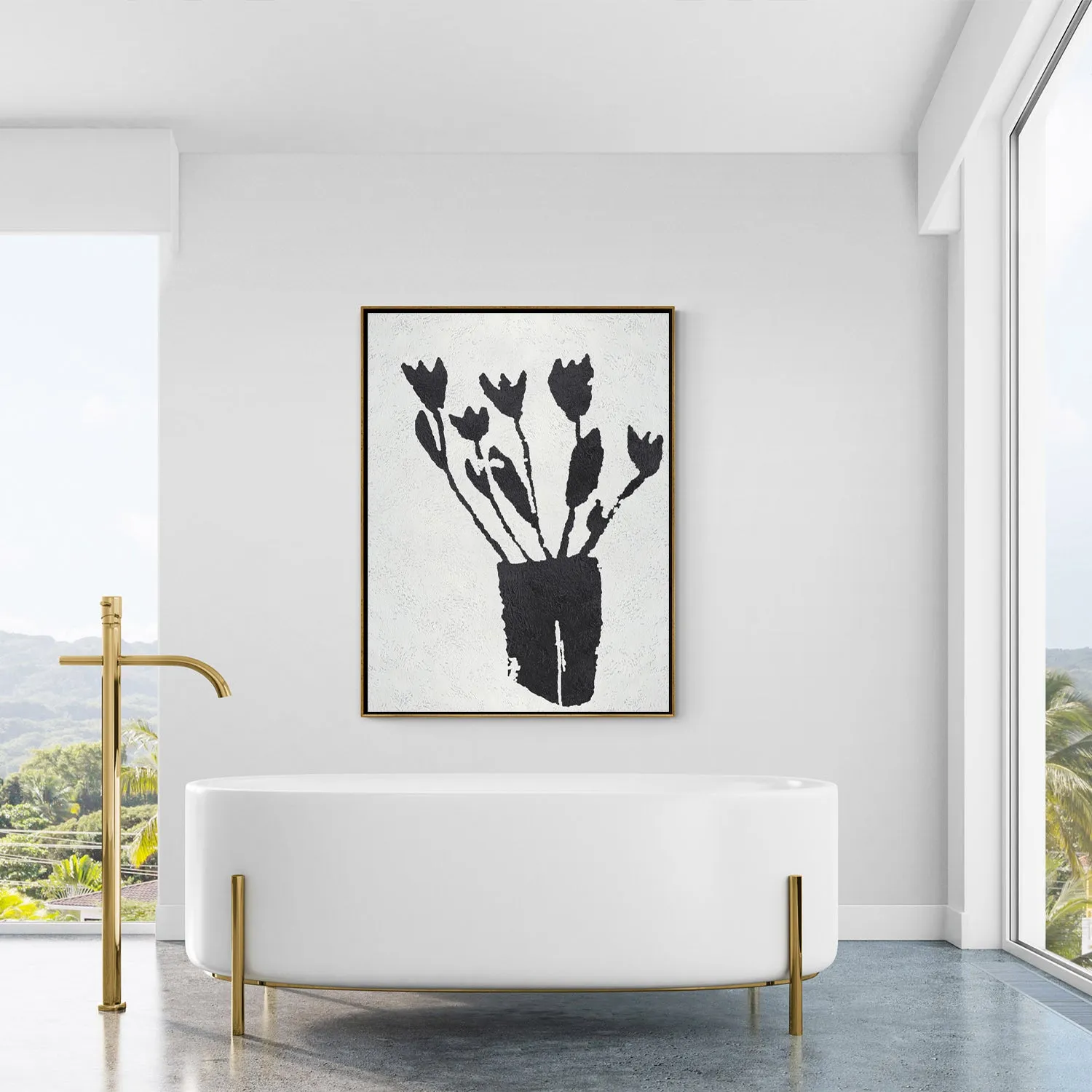 Vertical Minimal Art MN280B