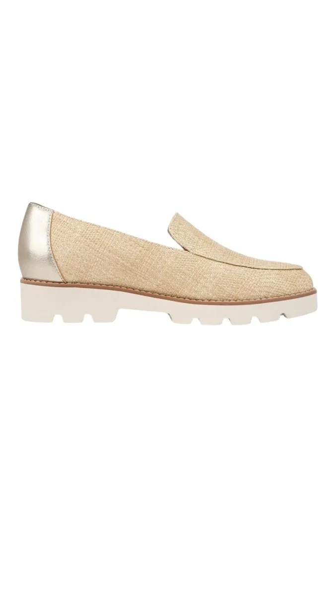 Vionic Women's Kensley Natural Beige Slip On Loafers