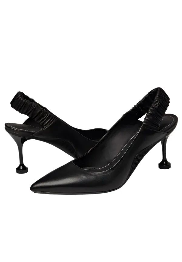 Voile Blanche Heels