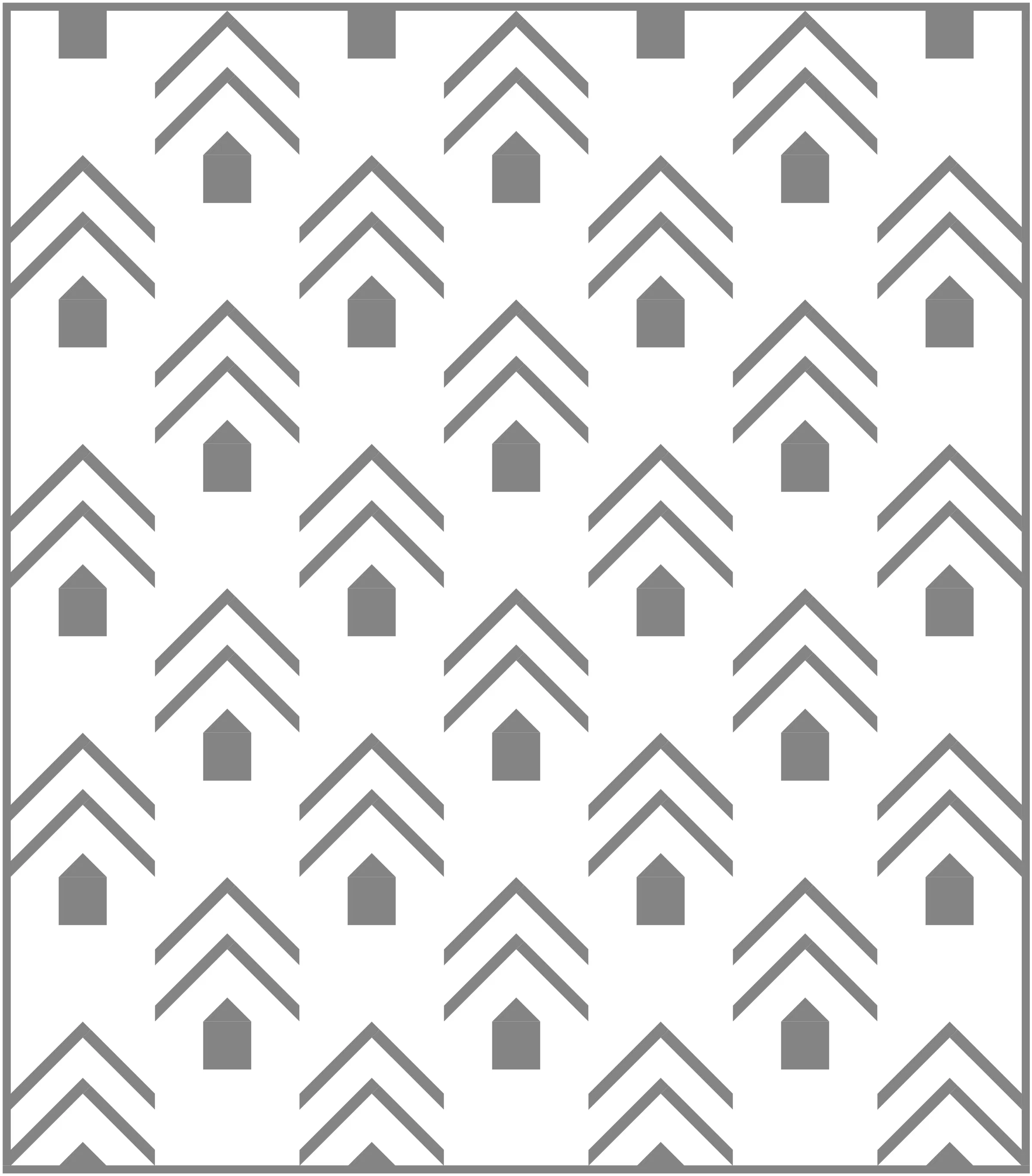Waves Quilt Block Pattern