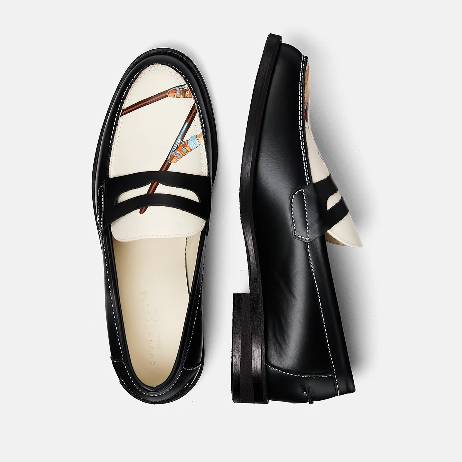 Wilde Hand-Painted Après-Ski Penny Loafer - Men's