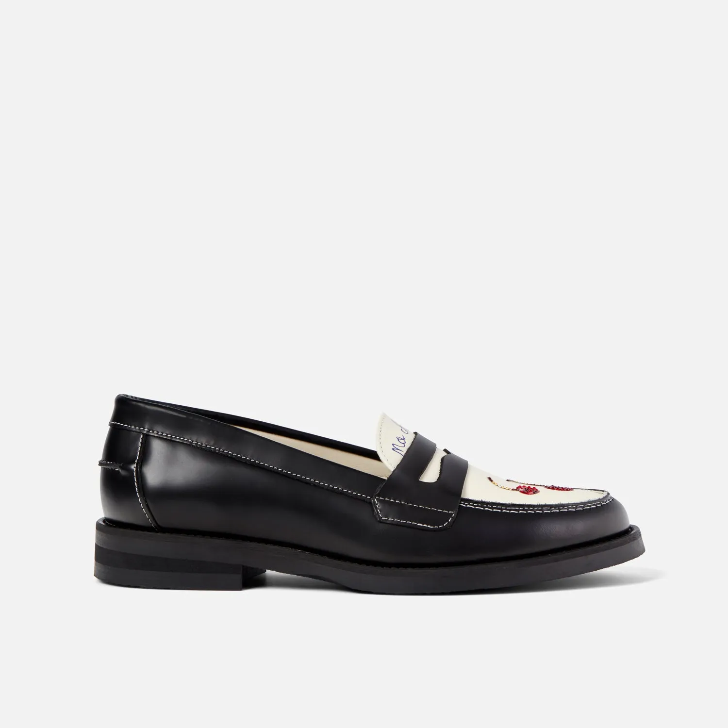 Wilde Swarovski Crystals Cherry Penny Loafer - Women's