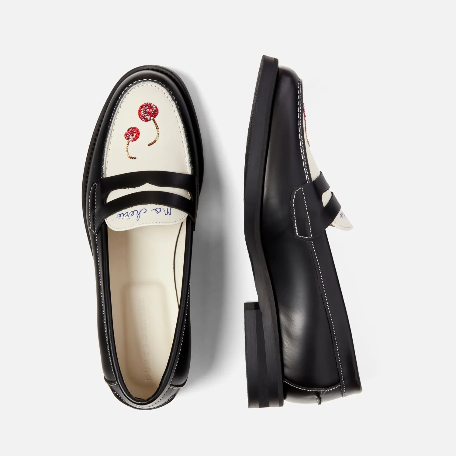 Wilde Swarovski Crystals Cherry Penny Loafer - Women's