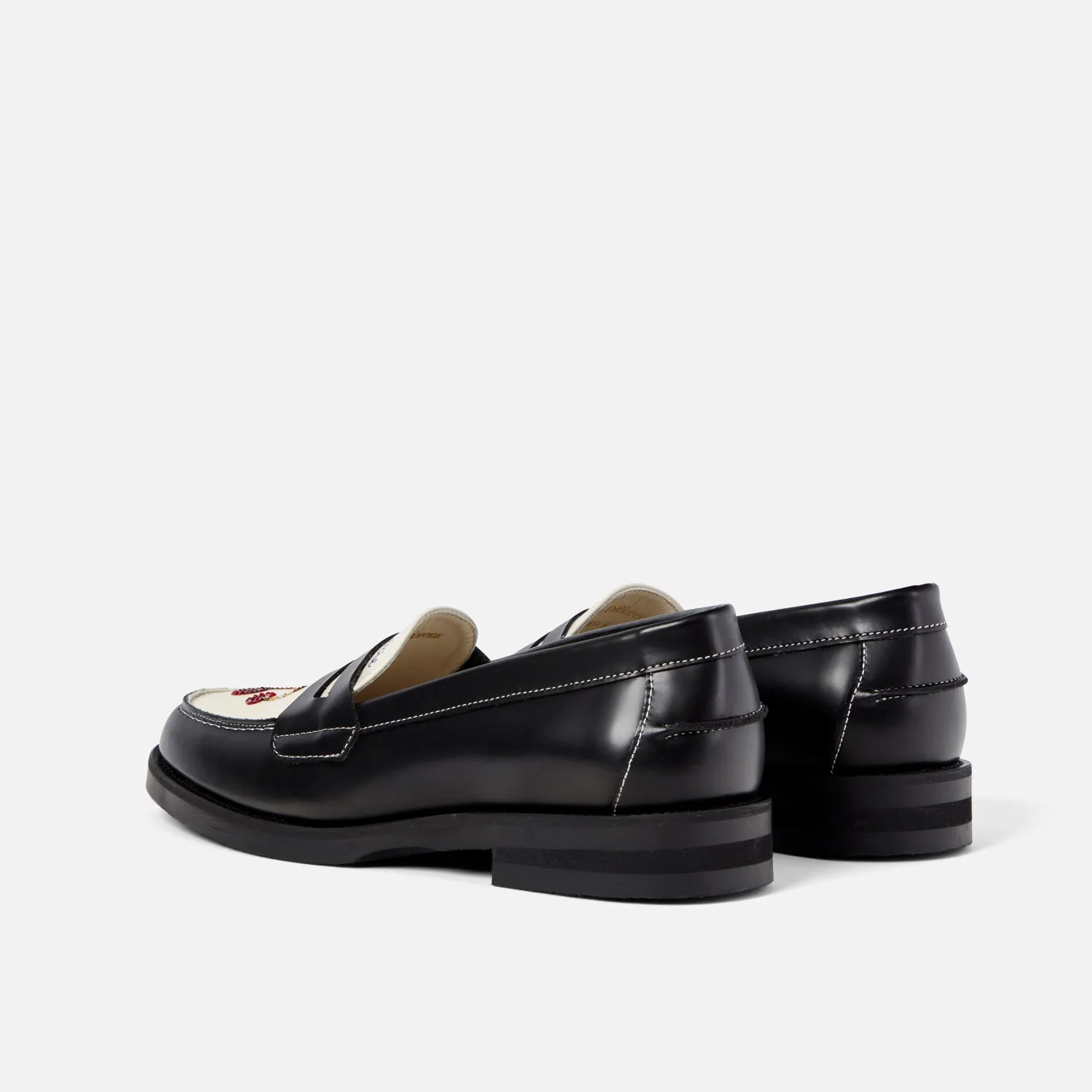 Wilde Swarovski Crystals Cherry Penny Loafer - Women's