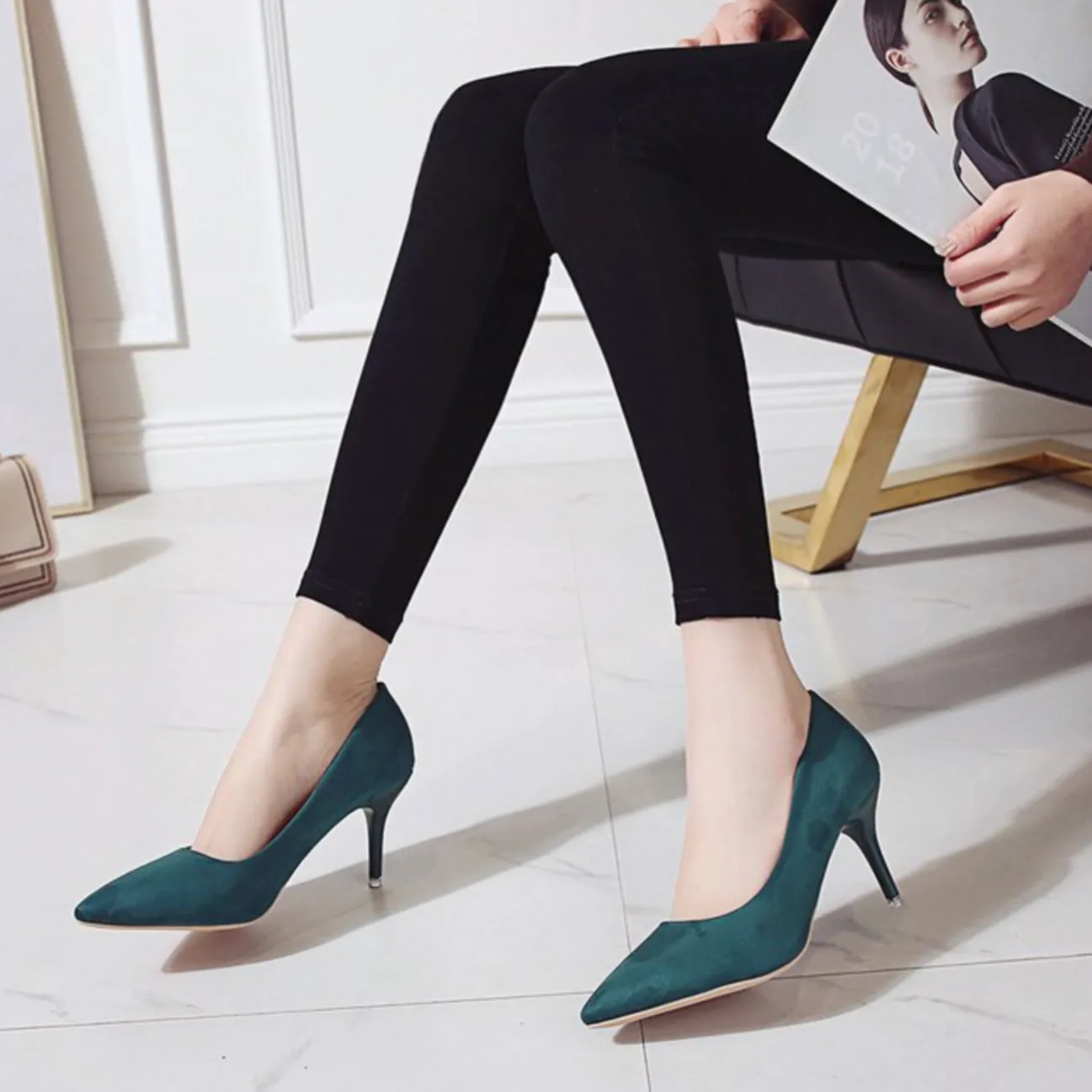 Women's Closed Toe Heels | Workwear