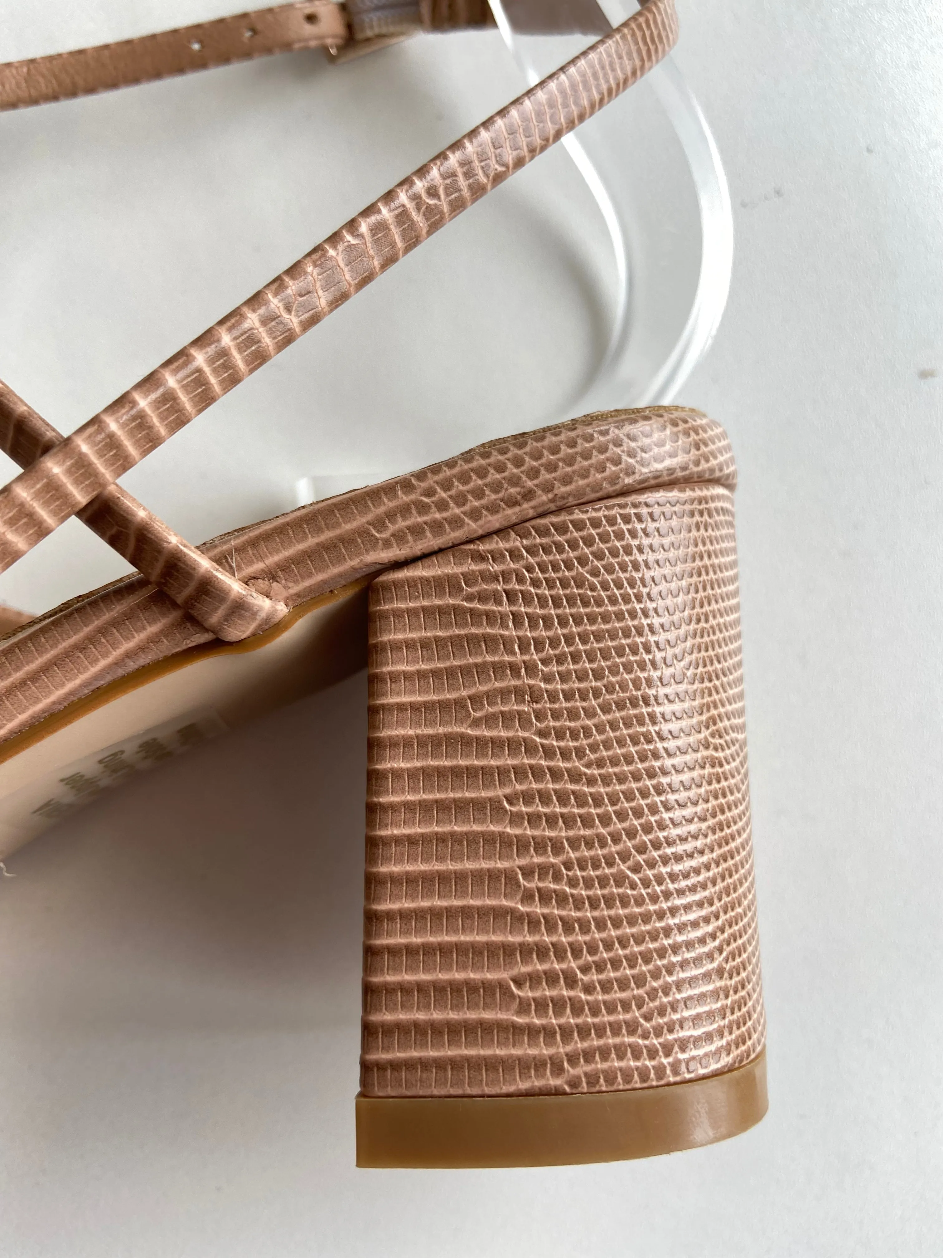 Yesenia Heels - Nude Scale